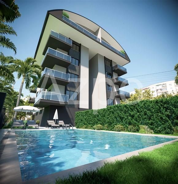 Апартаменты в Алании, Турция, 58 м2 фото 2