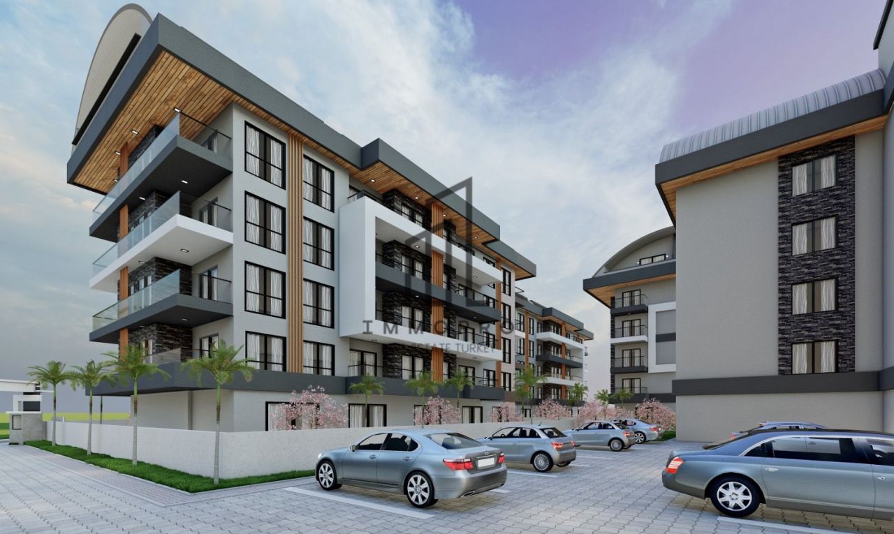 Апартаменты в Алании, Турция, 47 м2 фото 2