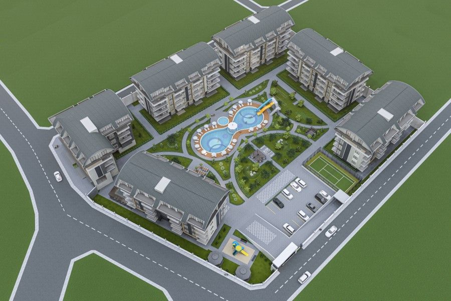 Апартаменты в Алании, Турция, 52 м2 фото 2
