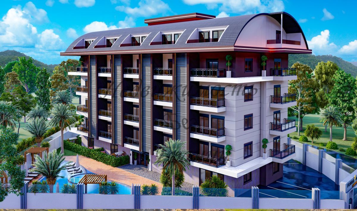 Апартаменты в Алании, Турция, 54 м2 фото 3