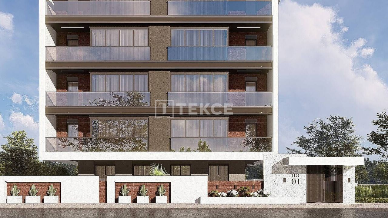 Апартаменты в Анталии, Турция, 55 м2 фото 3