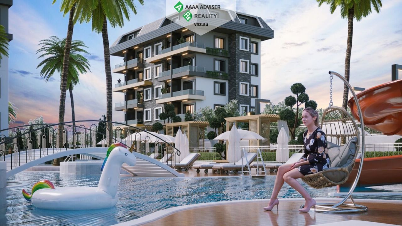 Квартира в Авсалларе, Турция, 55 м2 фото 4