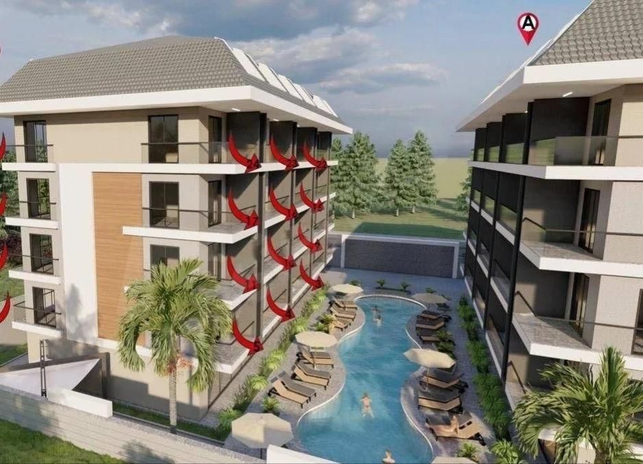 Квартира в Алании, Турция, 70 м2 фото 2