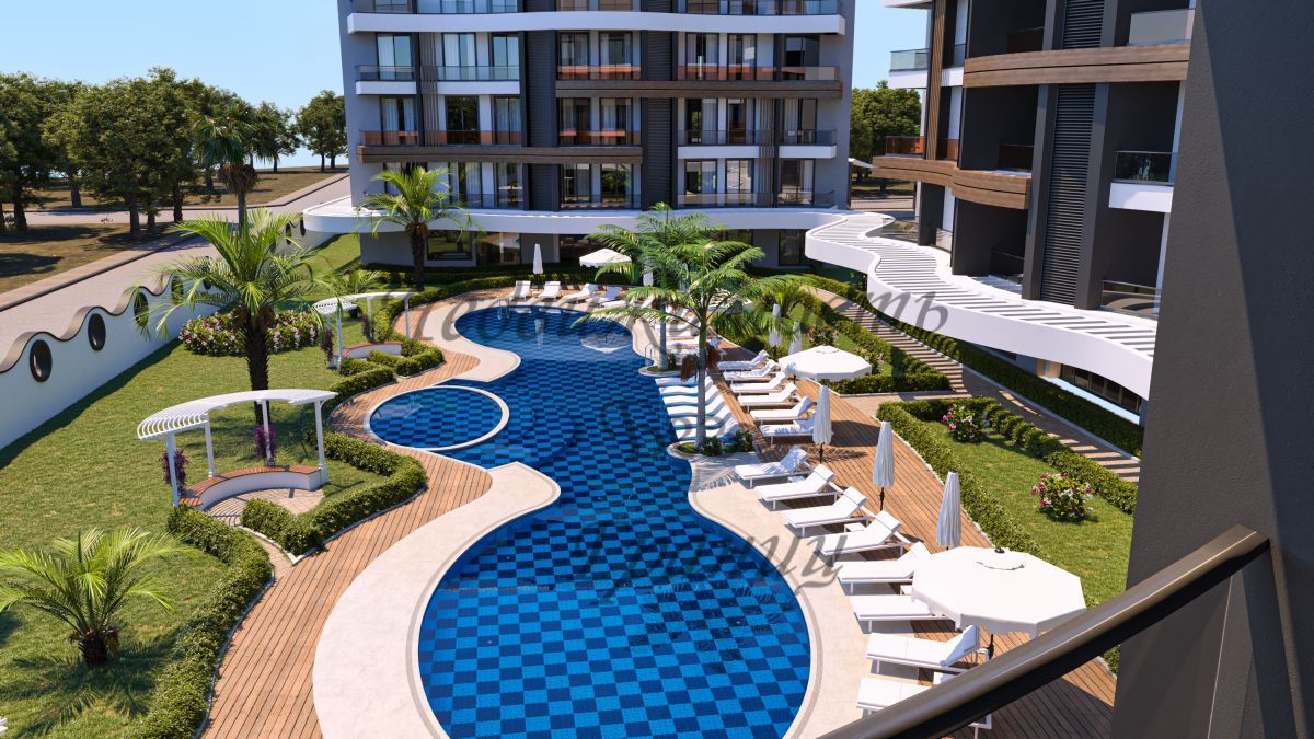 Апартаменты в Алании, Турция, 90 м2 фото 2