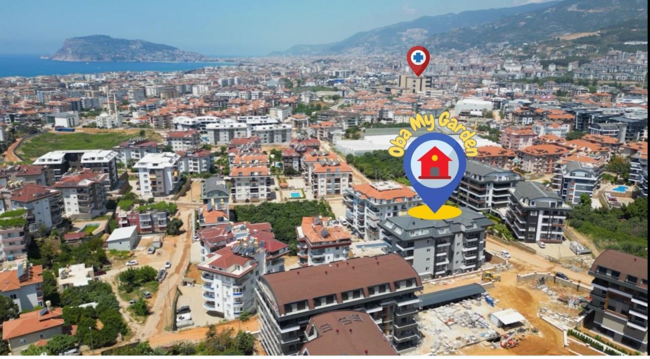 Квартира в Алании, Турция, 48 м2 фото 4