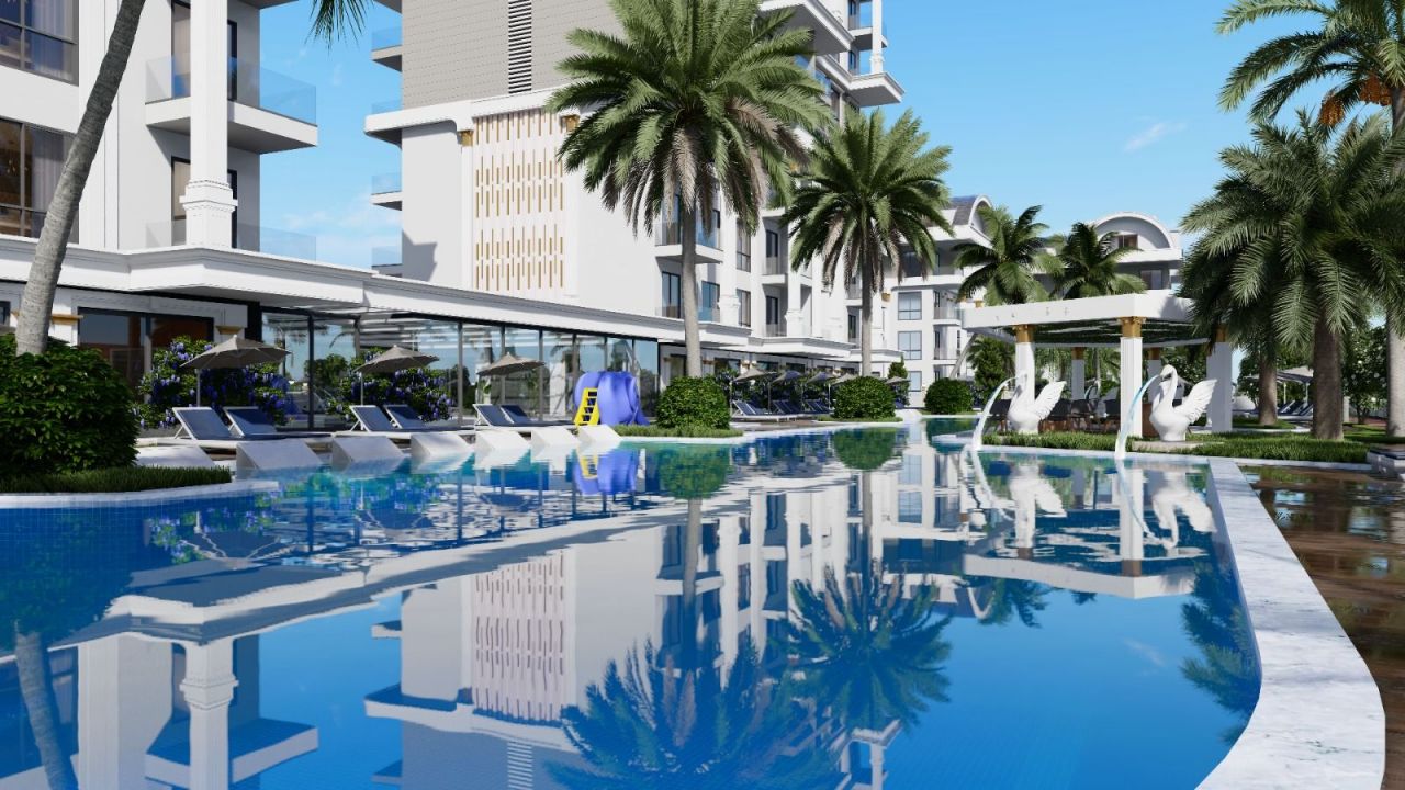 Квартира в Алании, Турция, 50 м2 фото 4