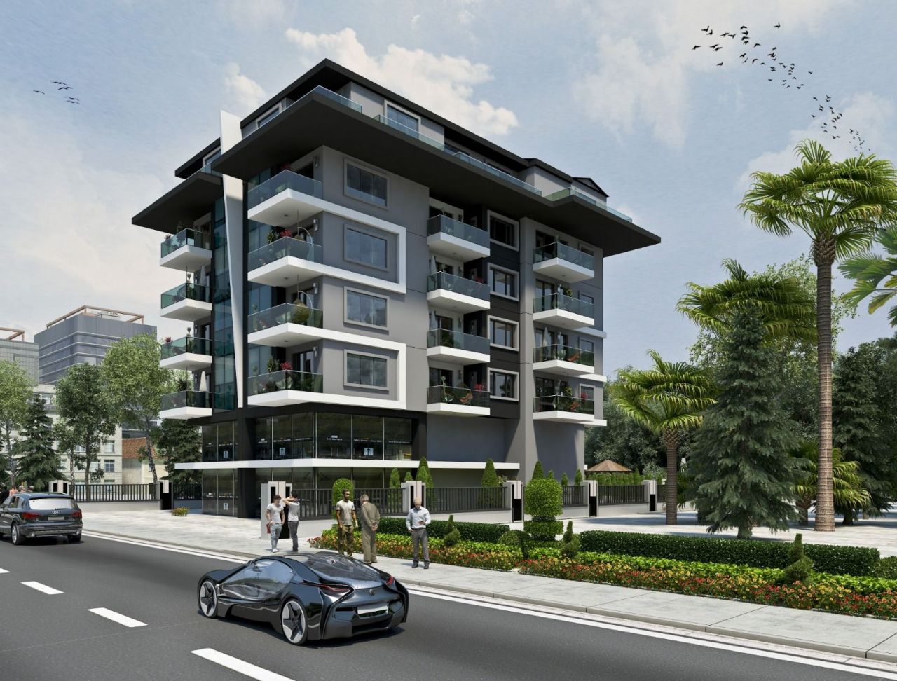Квартира в Алании, Турция, 51 м2 фото 3