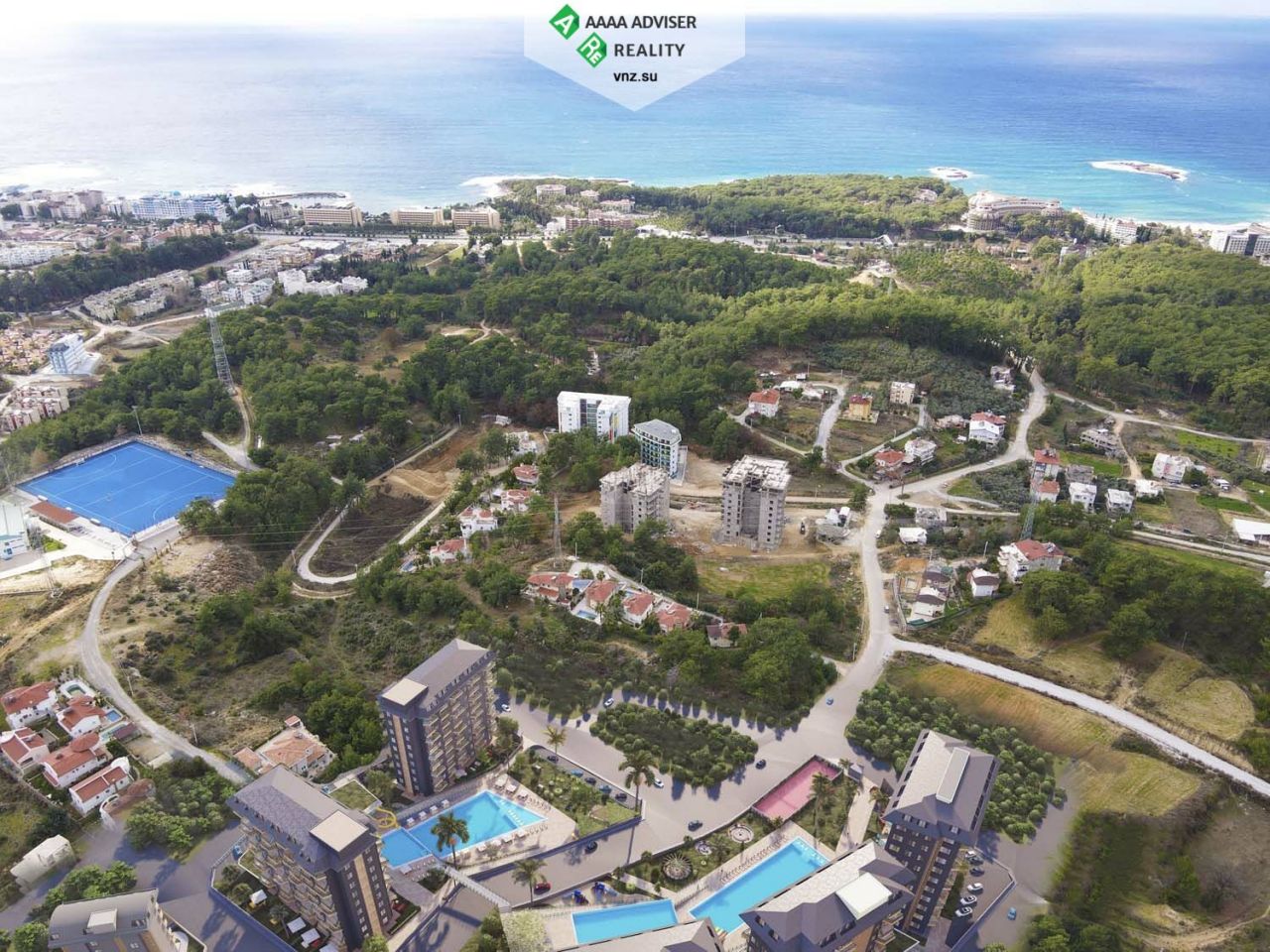 Квартира в Авсалларе, Турция, 55 м2 фото 3