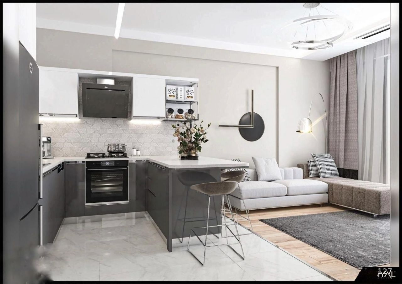 Квартира в Алании, Турция, 55 м2 фото 3