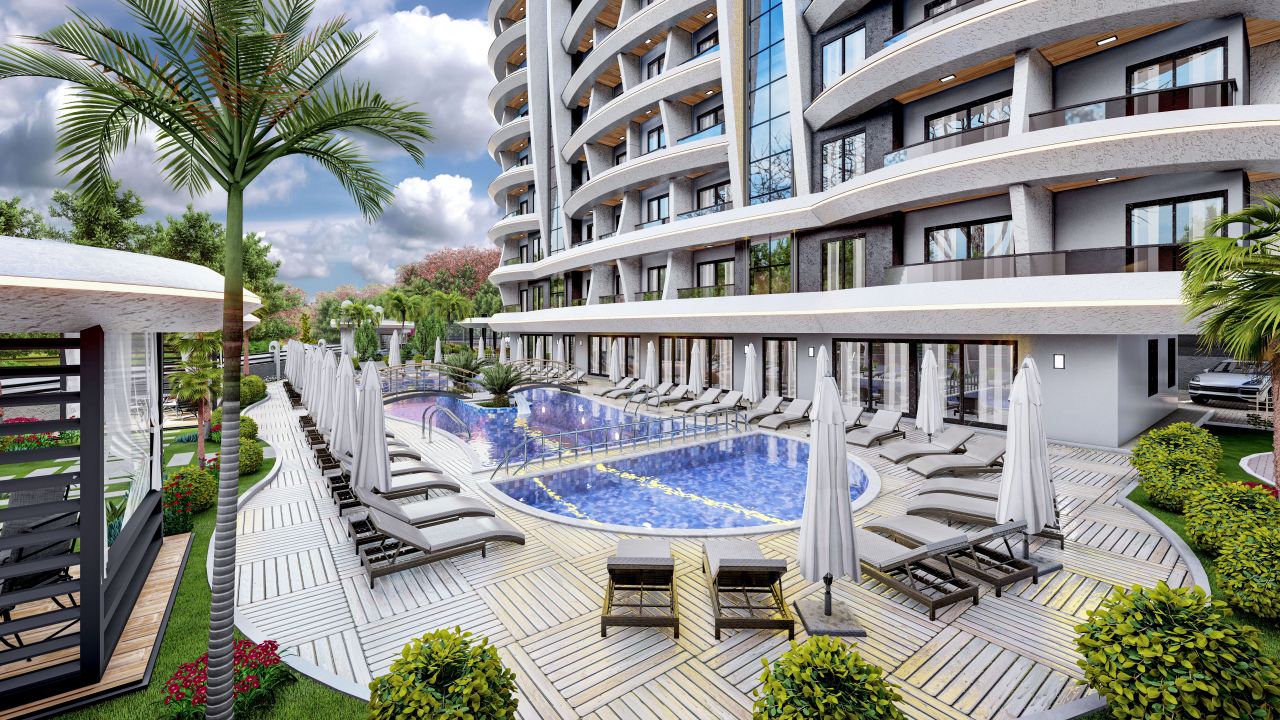 Квартира в Алании, Турция, 55 м2 фото 4