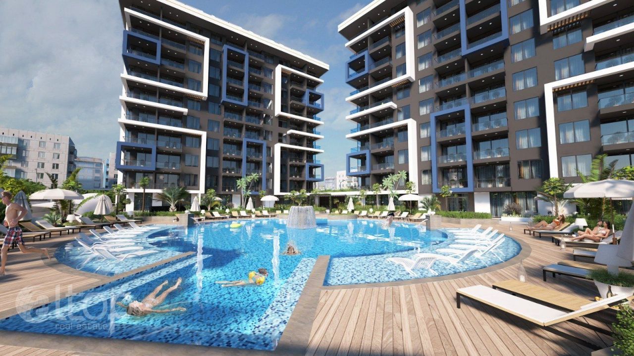 Квартира в Алании, Турция, 48 м2 фото 3