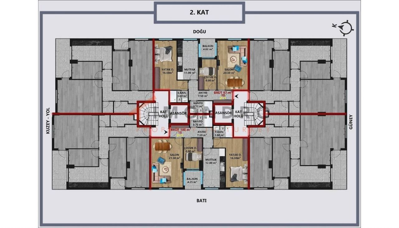 Квартира в Анталии, Турция, 225 м2 фото 3