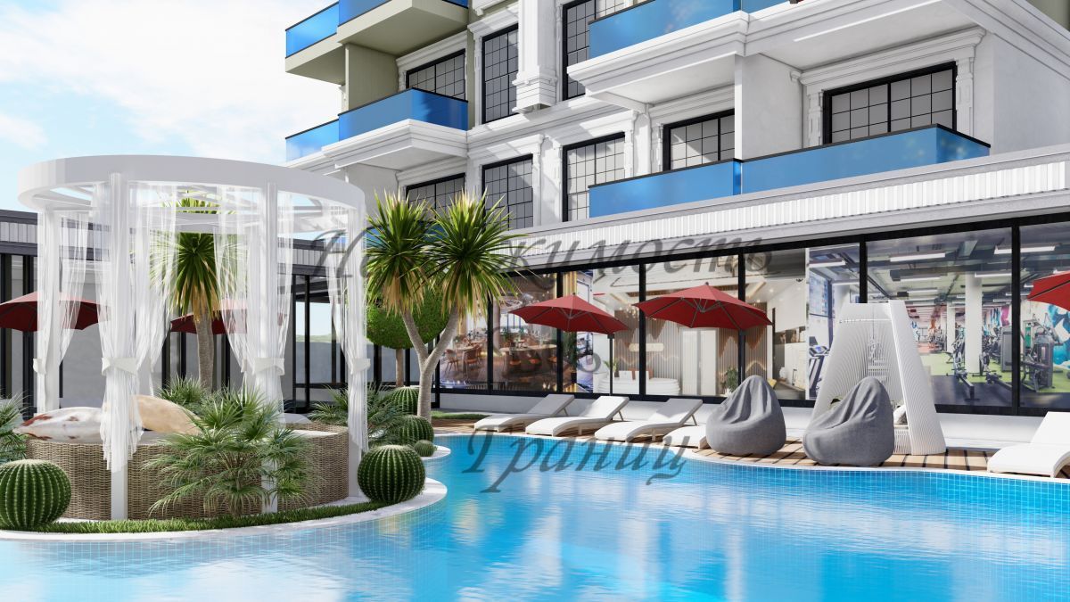 Апартаменты в Алании, Турция, 65 м2 фото 2