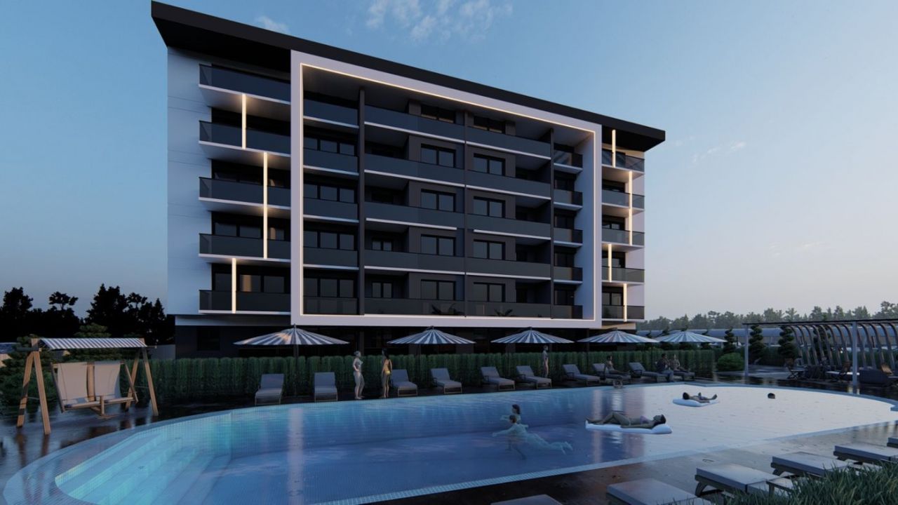Квартира в Анталии, Турция, 60 м2 фото 4