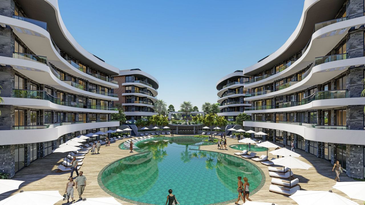 Апартаменты в Алании, Турция, 50 м2 фото 3