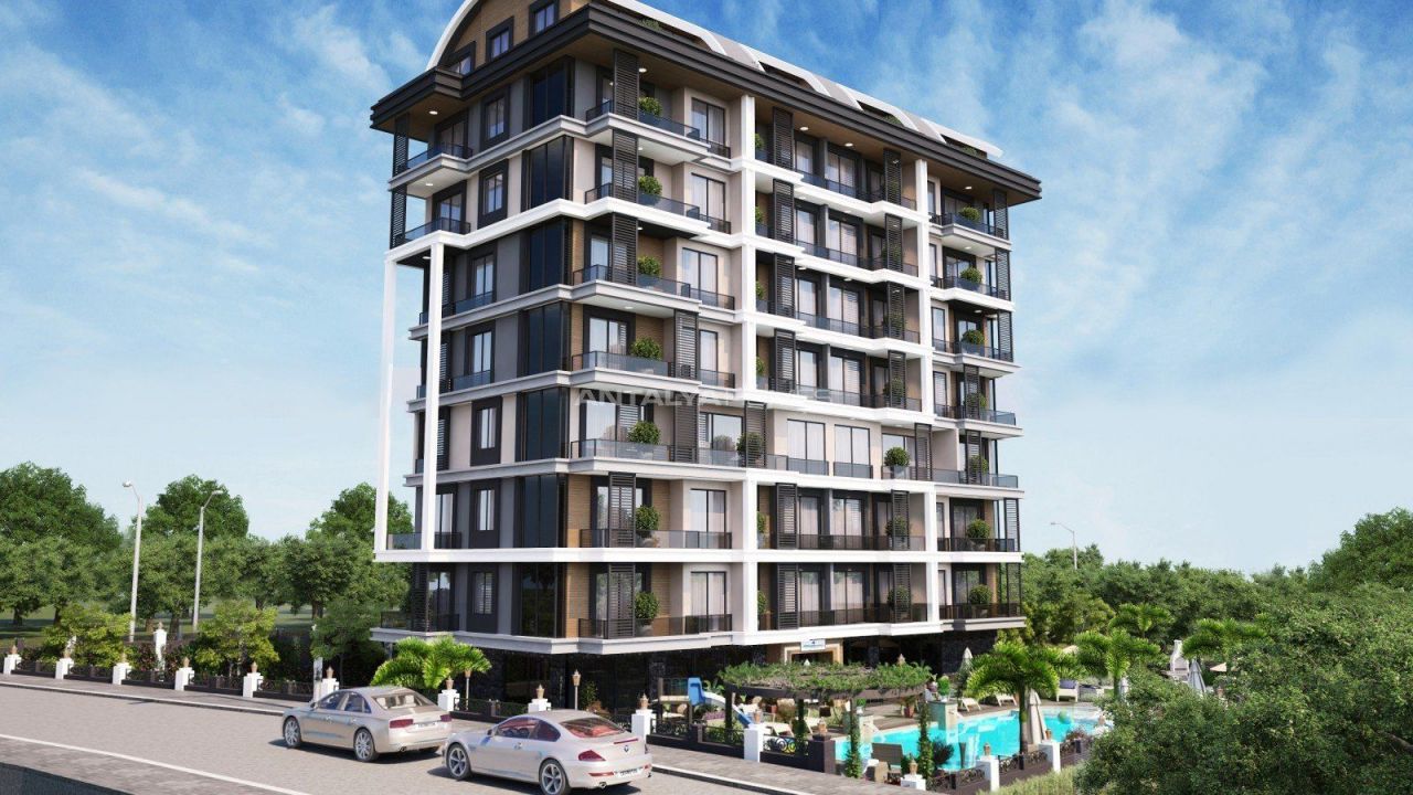 Апартаменты в Алании, Турция, 45 м2 фото 3