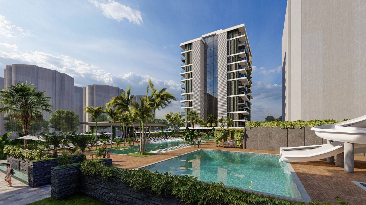 Апартаменты в Алании, Турция, 60 м2 фото 4