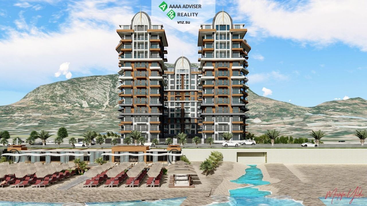 Квартира в Алании, Турция, 57 м2 фото 2