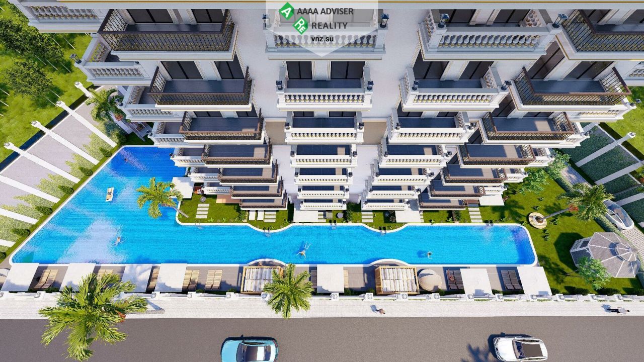 Квартира в Авсалларе, Турция, 44 м2 фото 3