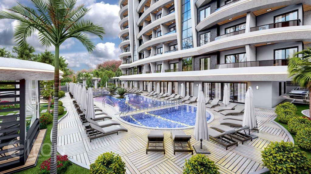 Квартира в Алании, Турция, 55 м2 фото 4