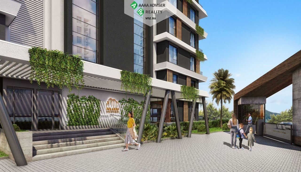 Квартира в Алании, Турция, 54 м2 фото 4
