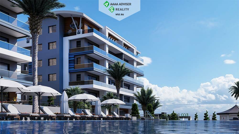 Квартира в Алании, Турция, 55 м2 фото 2
