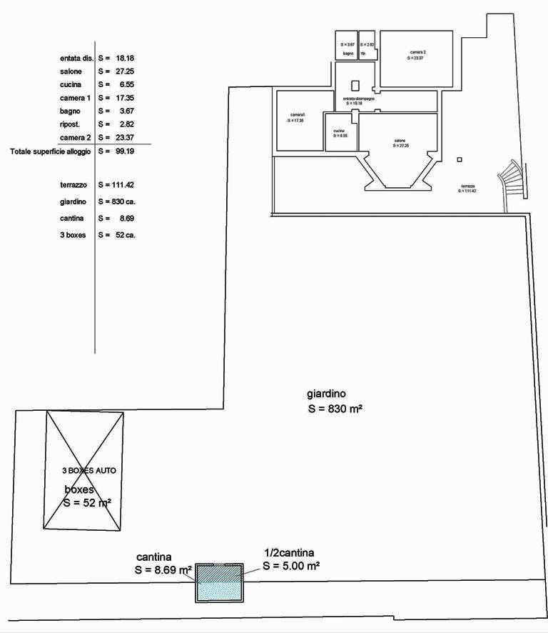 Апартаменты в Бордигере, Италия, 99 м2 фото 2