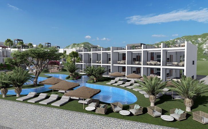 Апартаменты в Эсентепе, Кипр, 40 м2 фото 2