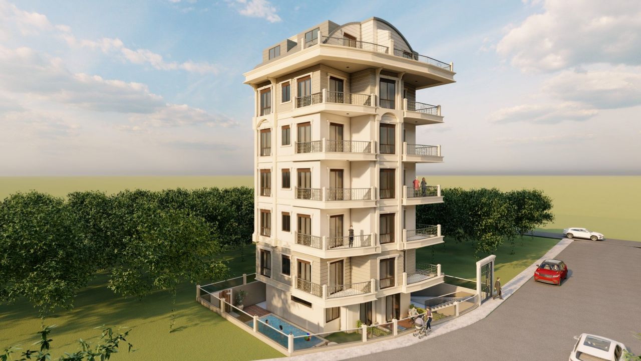 Апартаменты в Алании, Турция, 55 м2 фото 4