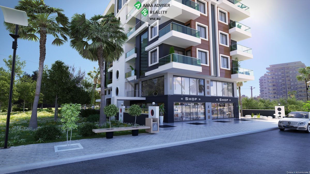 Квартира в Алании, Турция, 65 м2 фото 2