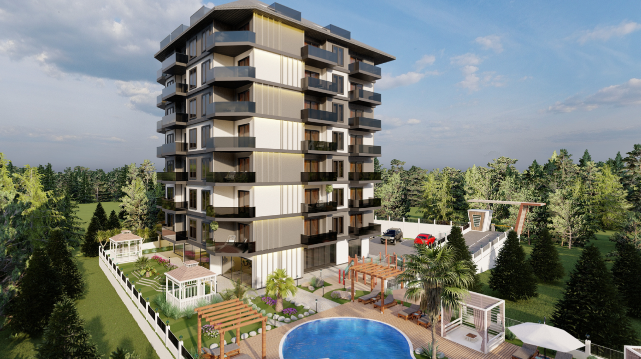 Квартира в Авсалларе, Турция, 55 м2 фото 2