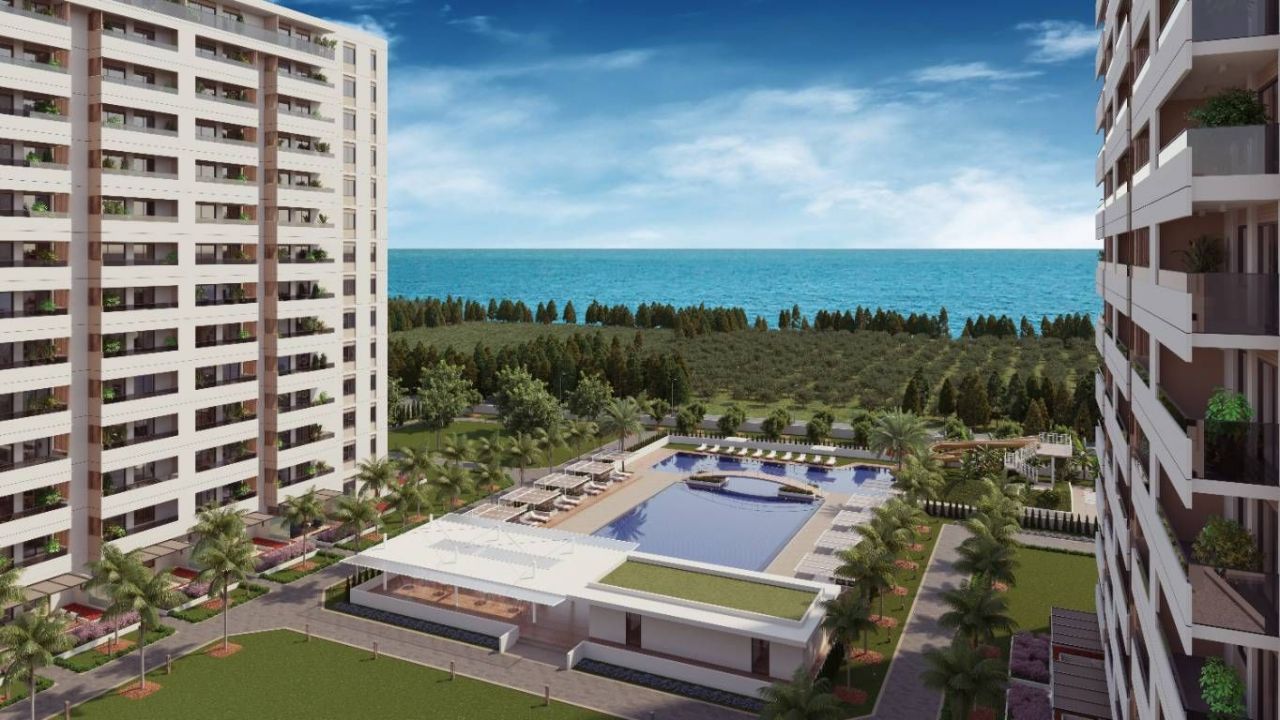 Апартаменты в Мерсине, Турция, 52 м2 фото 2