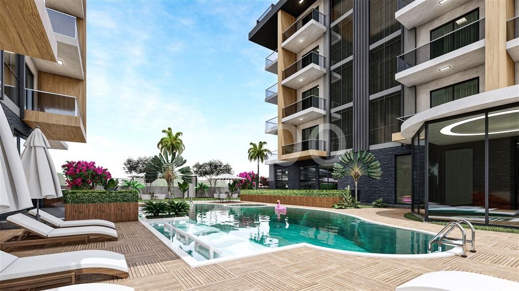 Апартаменты в Алании, Турция, 47 м2 фото 2