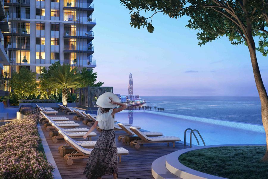 Апартаменты Emaar Beachfront, ОАЭ, 72 м2 фото 4