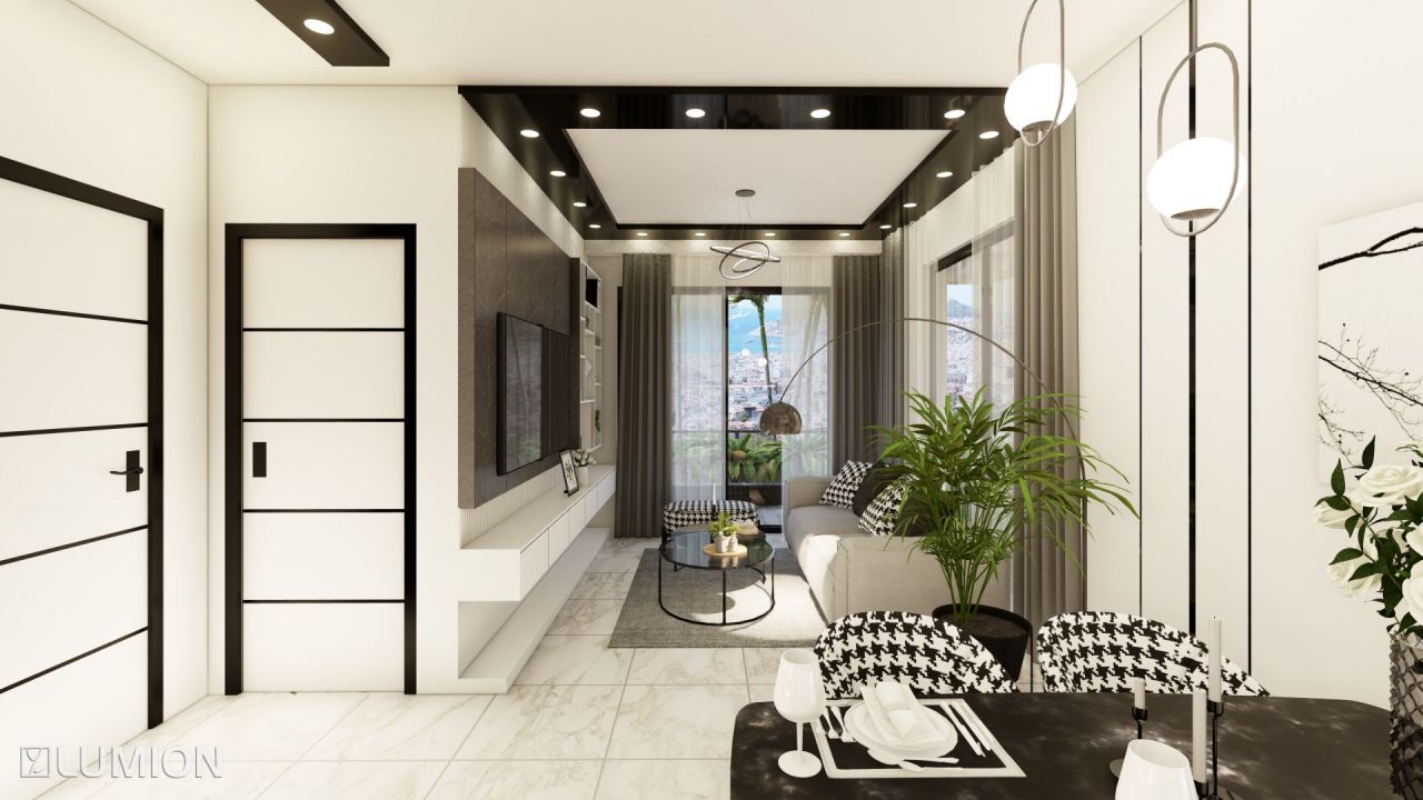 Квартира в Алании, Турция, 47 м2 фото 2