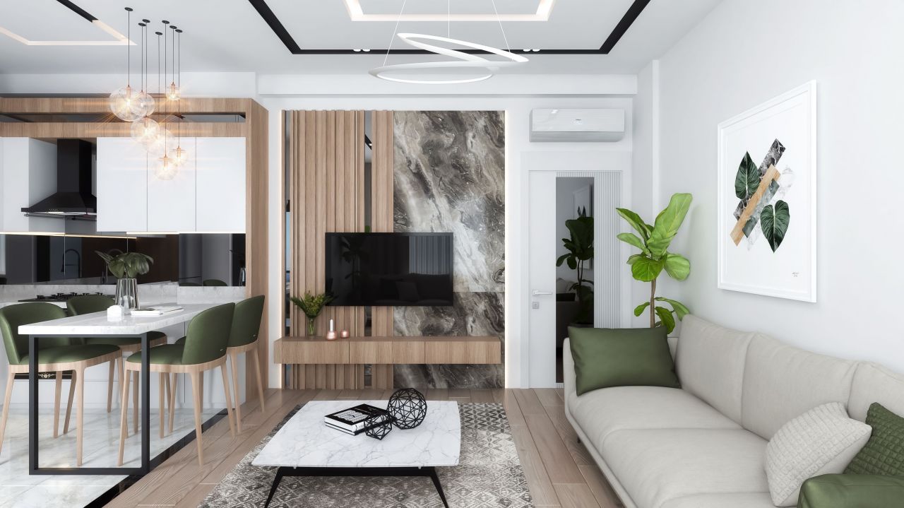 Апартаменты в Анталии, Турция, 95 м2 фото 2