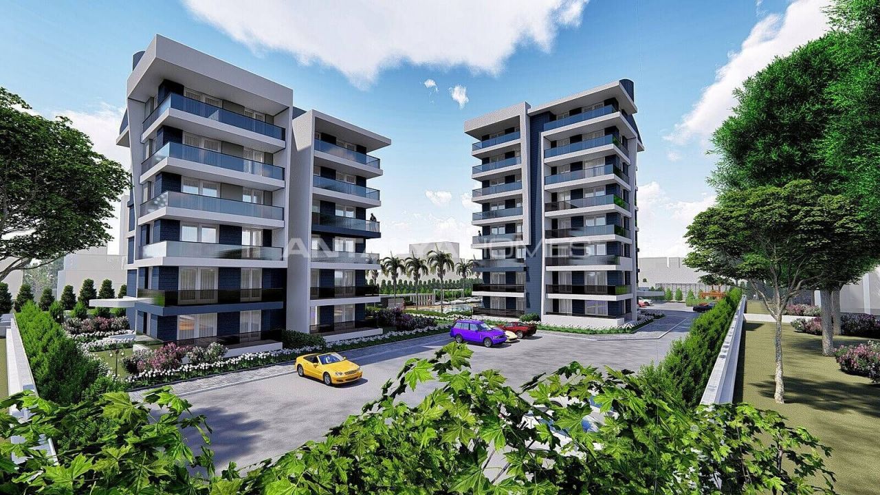 Апартаменты в Анталии, Турция, 45 м2 фото 2