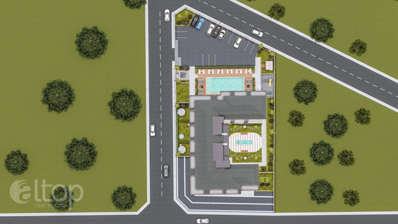 Квартира в Алании, Турция, 43 м2 фото 4