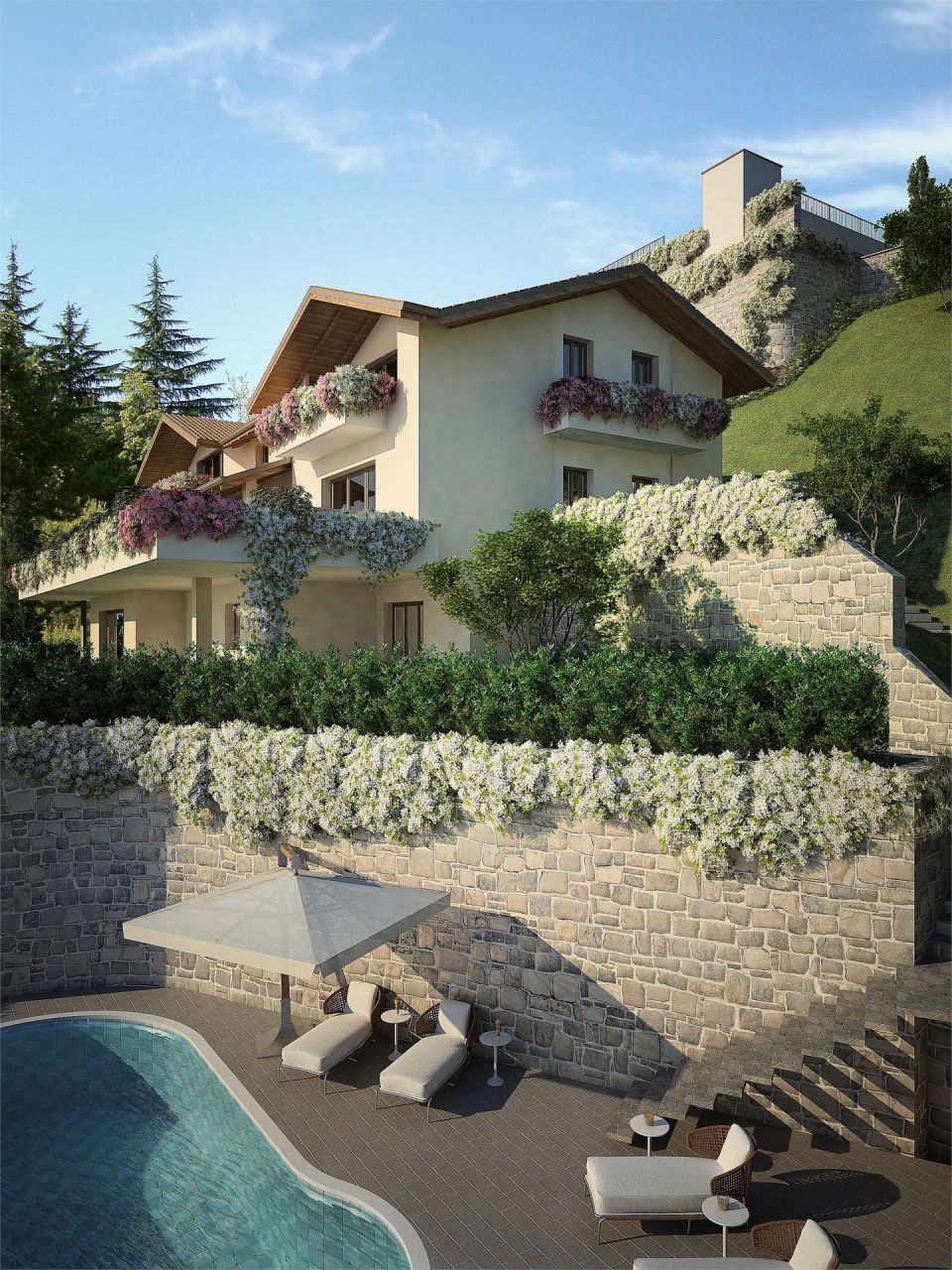 Квартира у озера Комо, Италия, 91 м2 фото 2