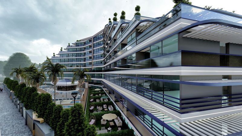 Апартаменты в Анталии, Турция, 42 м2 фото 2