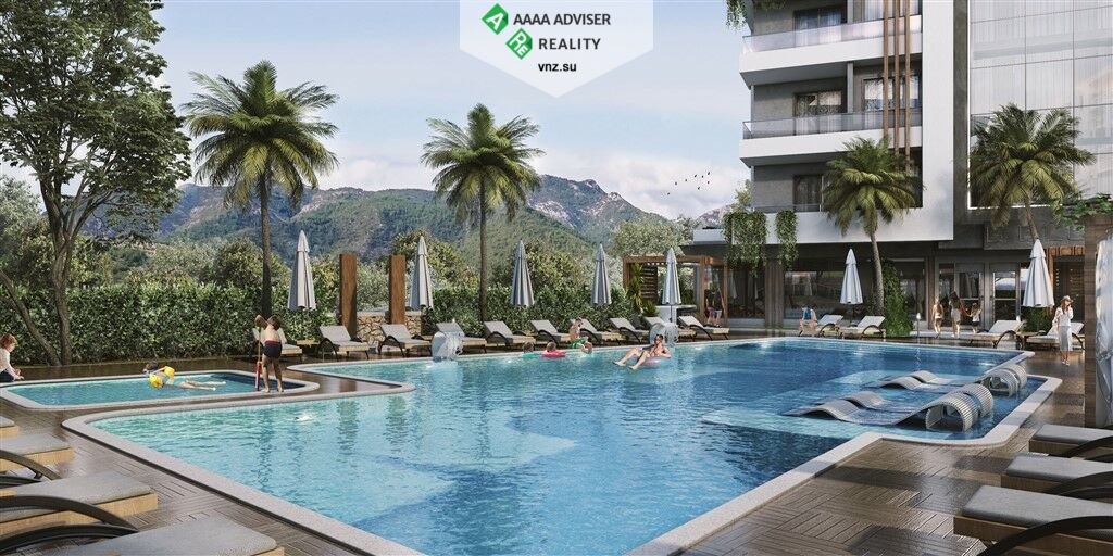 Квартира в Алании, Турция, 48 м2 фото 3