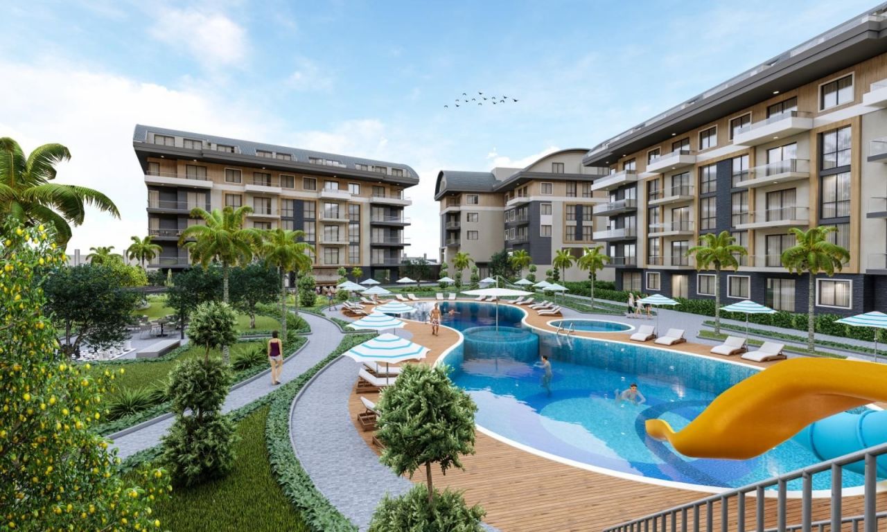 Квартира в Алании, Турция, 55 м2 фото 3