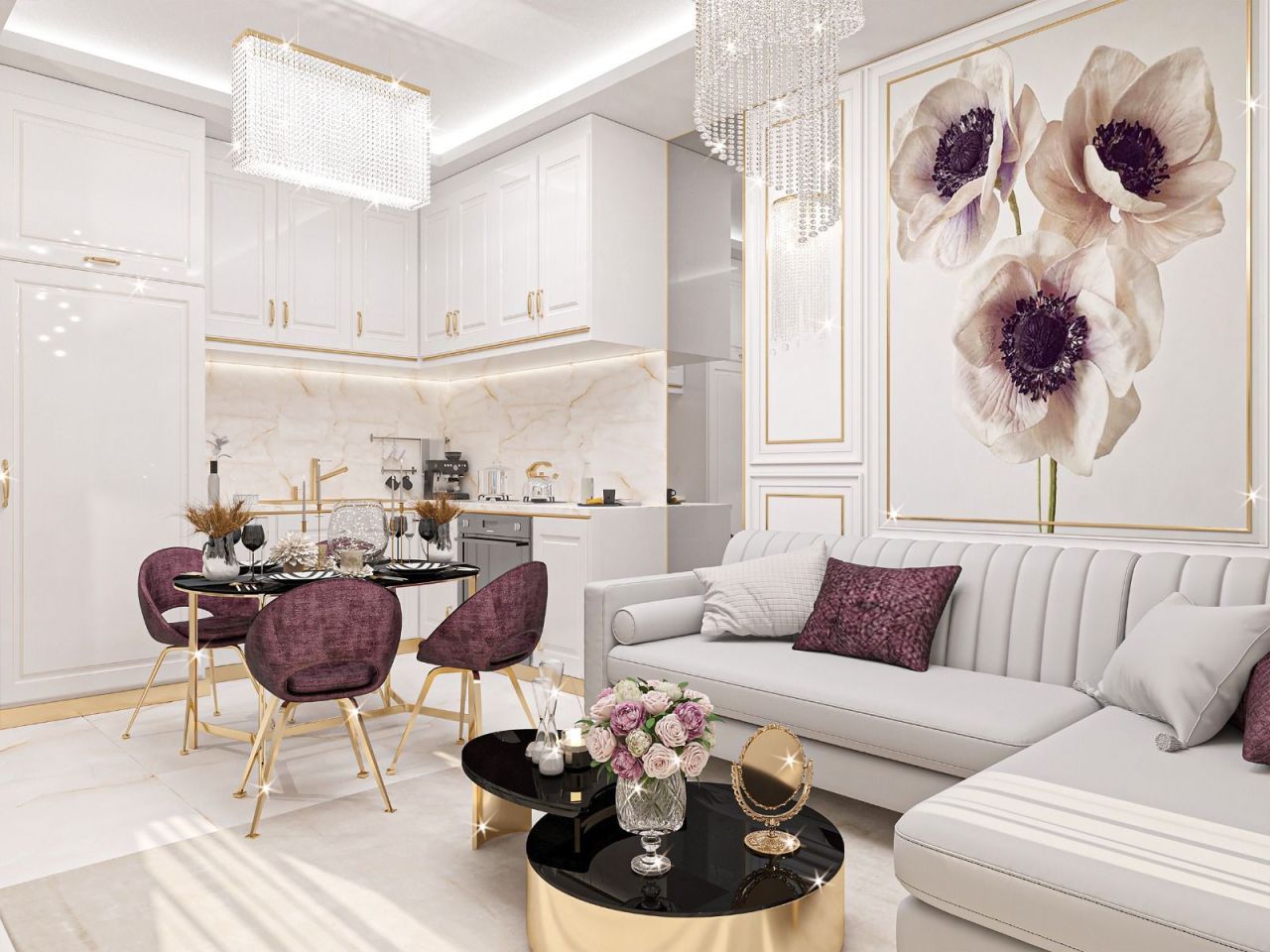Квартира в Алании, Турция, 55 м2 фото 3