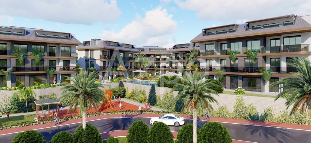 Апартаменты в Алании, Турция, 60 м2 фото 2