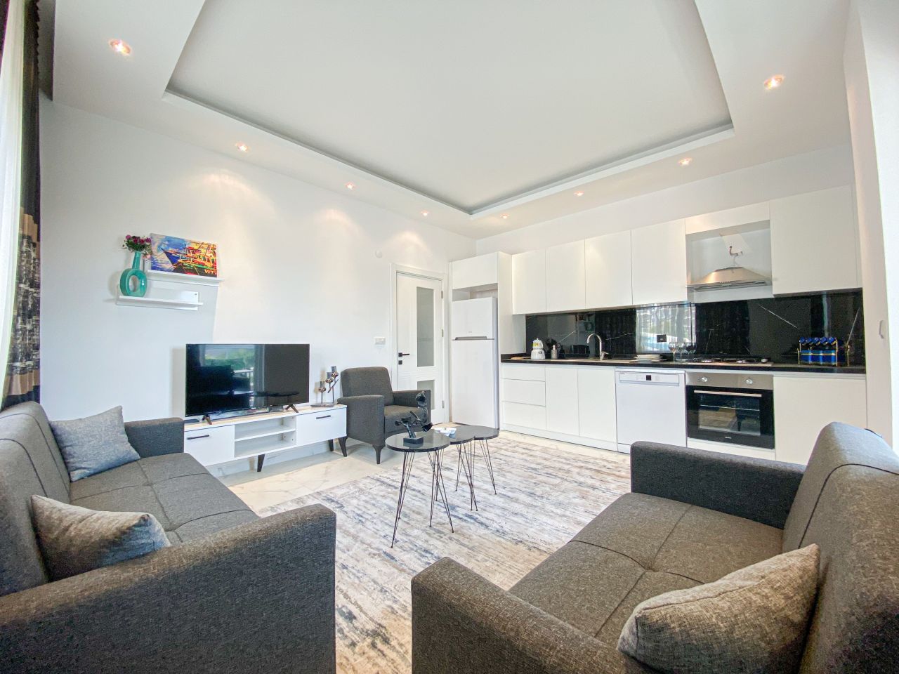 Квартира в Алании, Турция, 100 м2 фото 2