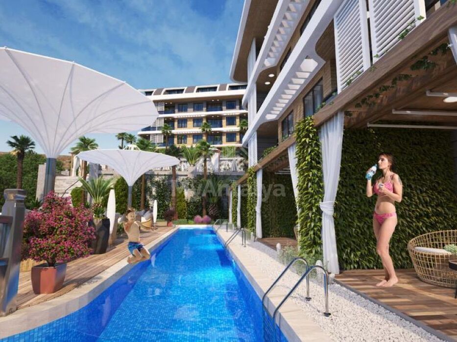 Квартира в Алании, Турция, 45 м2 фото 3