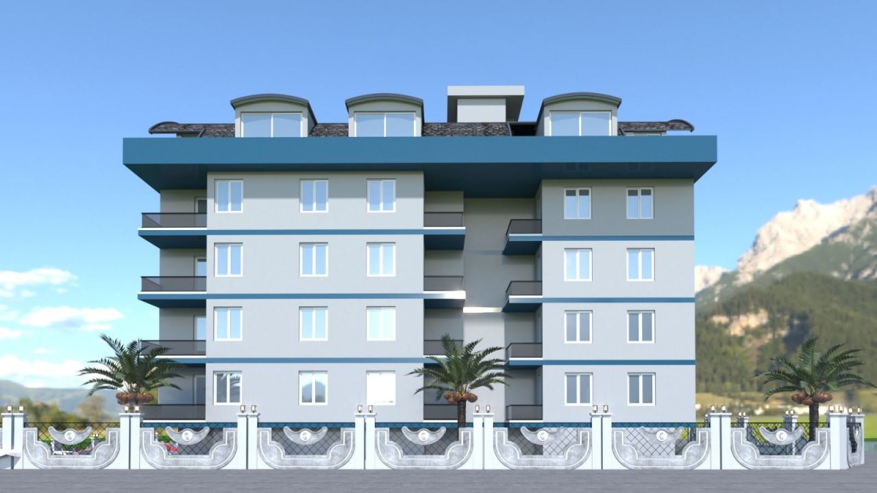 Квартира в Алании, Турция, 50 м2 фото 2