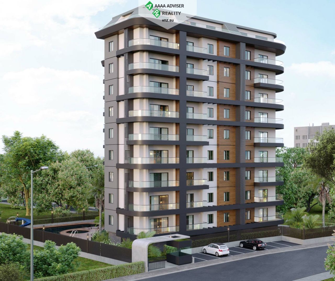 Квартира в Алании, Турция, 65 м2 фото 2