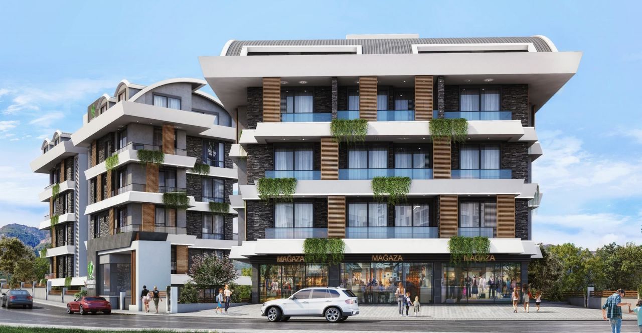 Апартаменты в Алании, Турция, 49 м2 фото 4