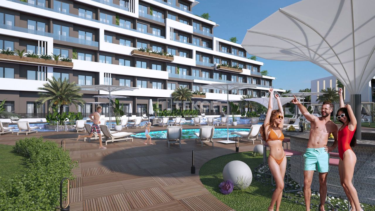 Апартаменты в Анталии, Турция, 60 м2 фото 5